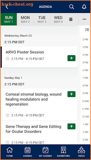 ARVO 2022 screenshot