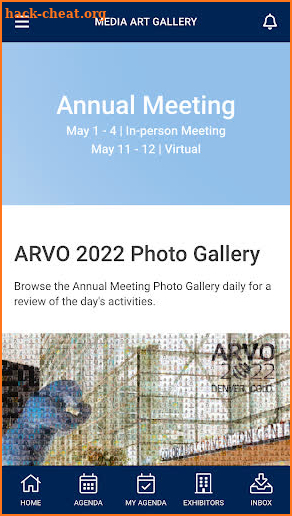 ARVO 2022 screenshot