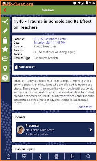 ASCD Events screenshot