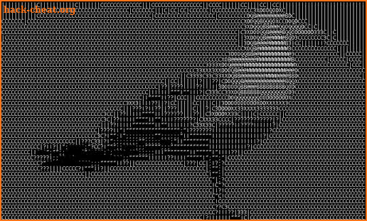 ASCII cam screenshot