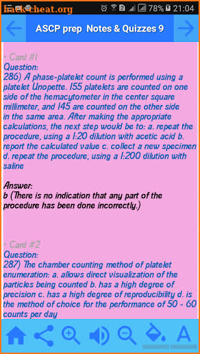 ASCP prep  1400 Concepts &Quiz screenshot