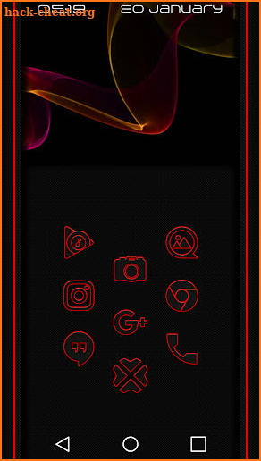 Asher Red Icon Pack screenshot