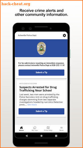 Asheville PD screenshot