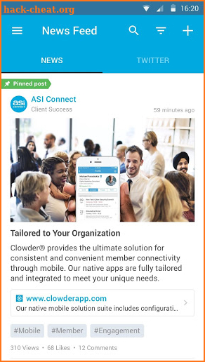 ASI Connect screenshot