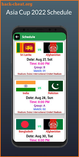 Asia Cup 2022 Live Cricket TV screenshot