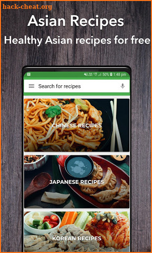 Asian Recipes screenshot