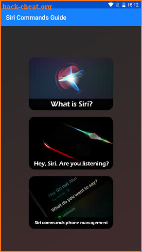 ASK Siri Commands - Voice Command Assistant screenshot