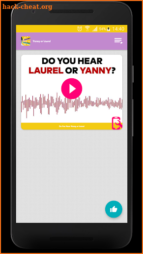 Ask your friends - Yanny or Laurel screenshot