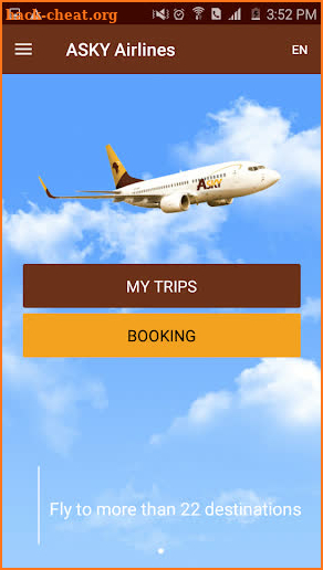 ASKY Airlines screenshot