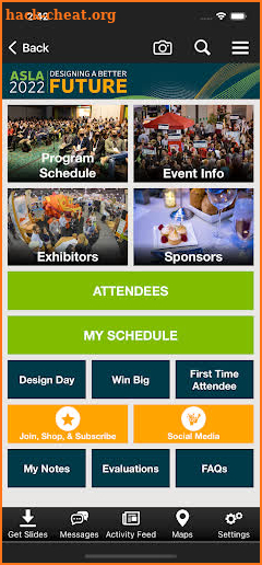 ASLA Conference screenshot