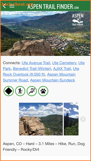 Aspen Trail Finder screenshot