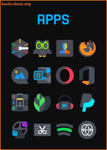 Asphalt - Dark Icon Pack screenshot