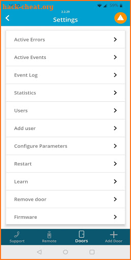 ASSA ABLOY Swing Door Manager screenshot