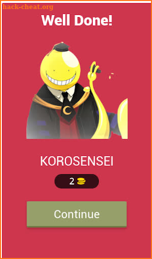 ASSASSINATION CLASSROOM QUIZ screenshot