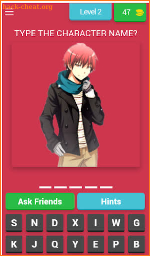 ASSASSINATION CLASSROOM QUIZ screenshot