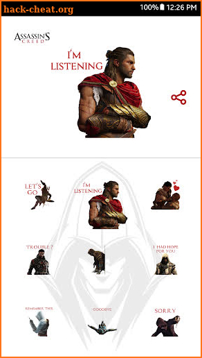 Assassin's Creed Stickers screenshot