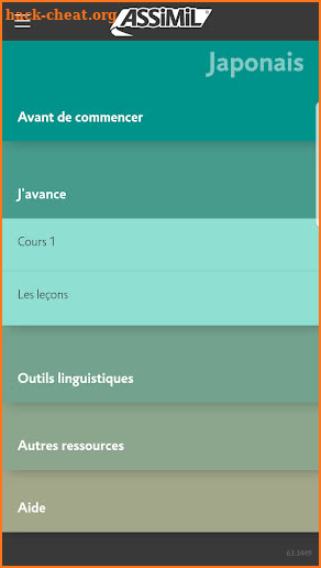 Assimil Japonais screenshot