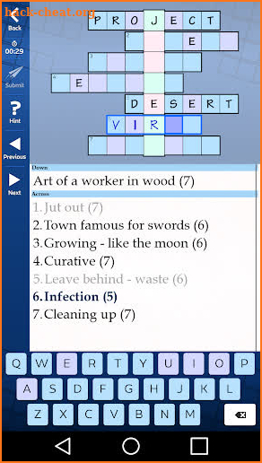 Astraware Acrostic screenshot