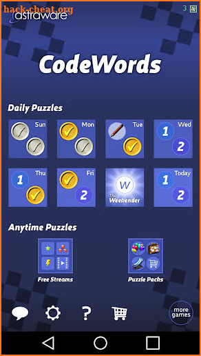 Astraware CodeWords screenshot