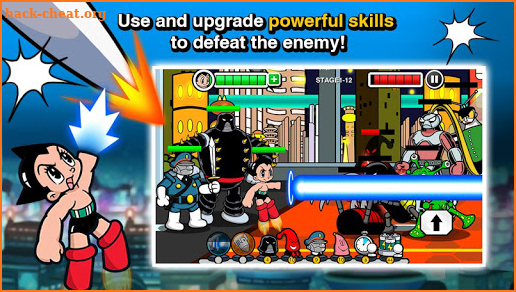 Astro Boy Siege: Alien Attack screenshot