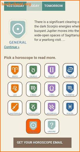 Astro Daily Horoscope screenshot