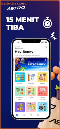 ASTRO - Groceries in 15 mins screenshot