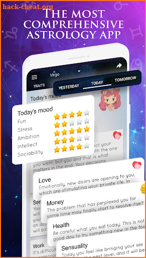 Astroguide - Horoscope & Tarot screenshot