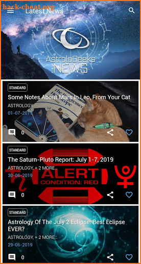 AstroloGeeks News screenshot
