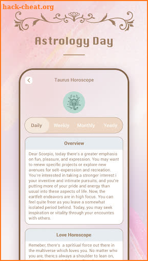 Astrology Day screenshot