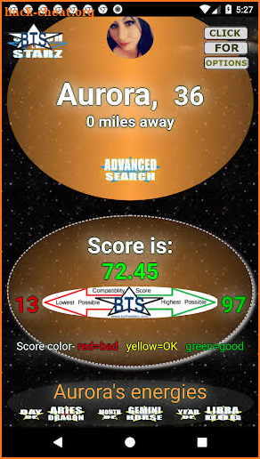 Astrology Matching By the Starz screenshot