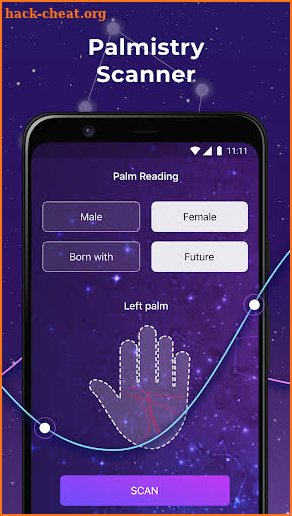 AstroMe - Personal Horoscope & Palm Reader screenshot