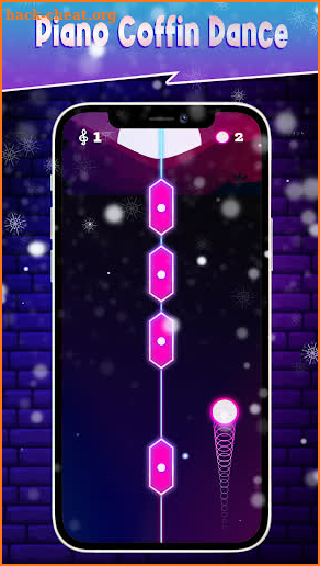 Astronomia Piano tiles Coffin Dance Meme Games screenshot