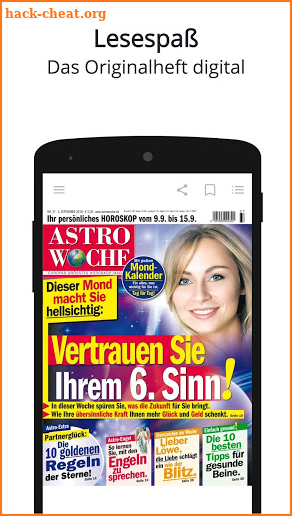 Astrowoche ePaper screenshot