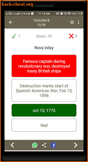 ASVAB Practice Test - Marine, Navy screenshot