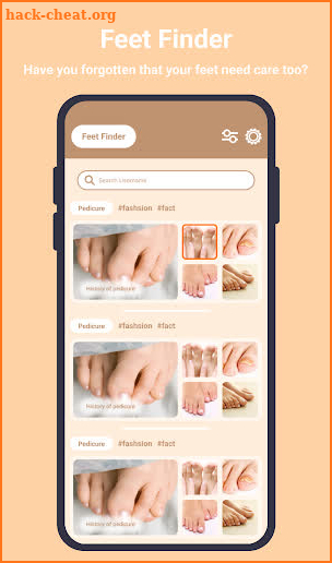 AT Feet Finder screenshot