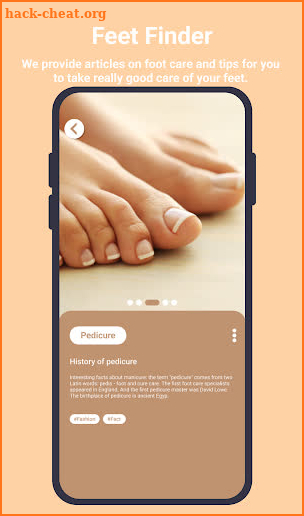 AT Feet Finder screenshot