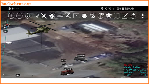 ATAK-CIV (Android Team Awareness Kit - Civil Use) screenshot