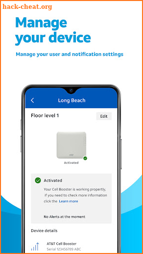 AT&T Cell Booster screenshot