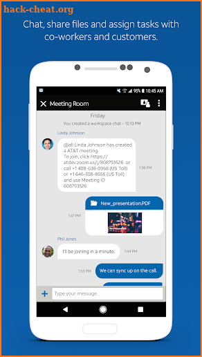 AT&T Collaborate screenshot