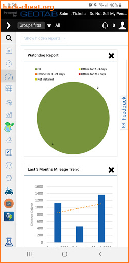 AT&T Fleet Management screenshot