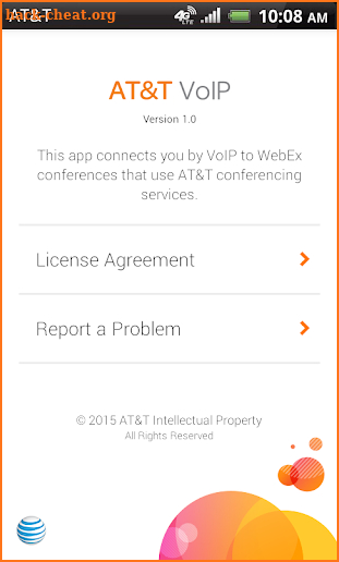 AT&T VoIP screenshot