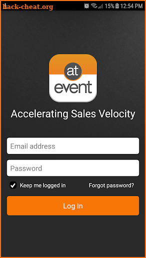 atEvent screenshot