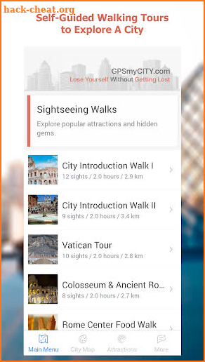 Athens Map and Walks screenshot