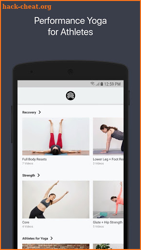 Athletes for Yoga screenshot