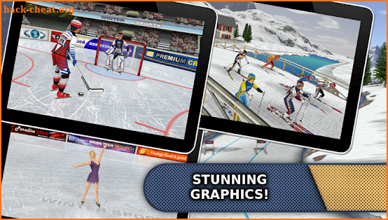 Athletics: Winter Sports screenshot