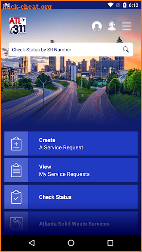 ATL311 Mobile App screenshot