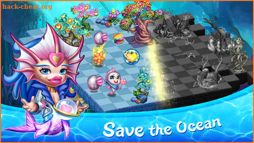 Atlantis Adventure – Magical sea merge & puzzle screenshot