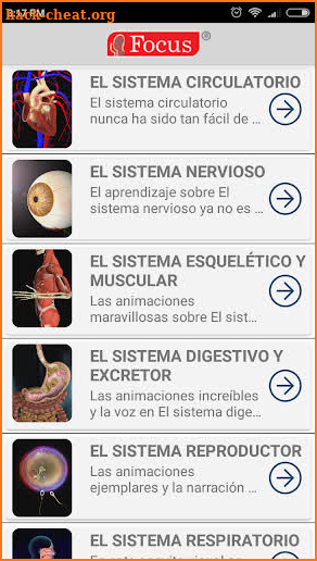 Atlas anatomía screenshot