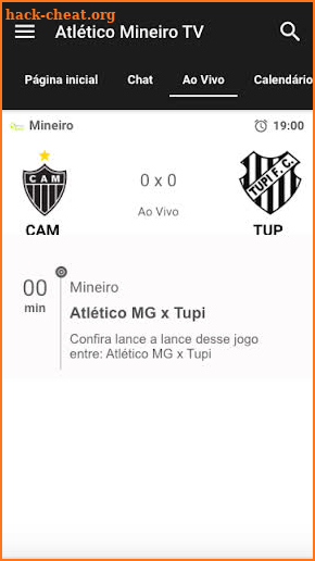 Atlético Mineiro TV - Notícias, Jogos, Tempo Real screenshot