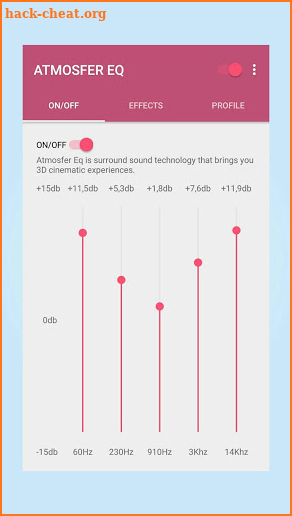 ATMOSFER EQ screenshot